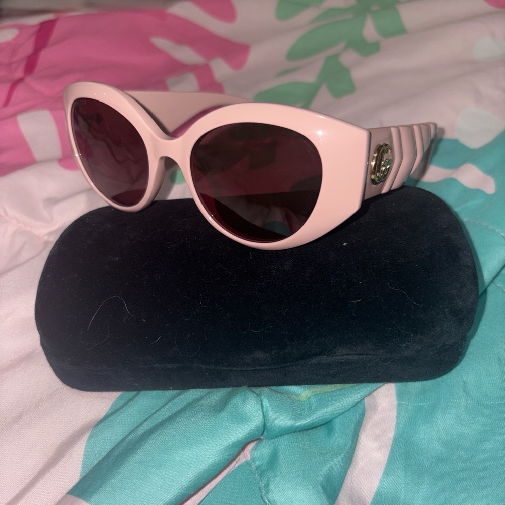 Authentic Gucci Pink Sunglasses